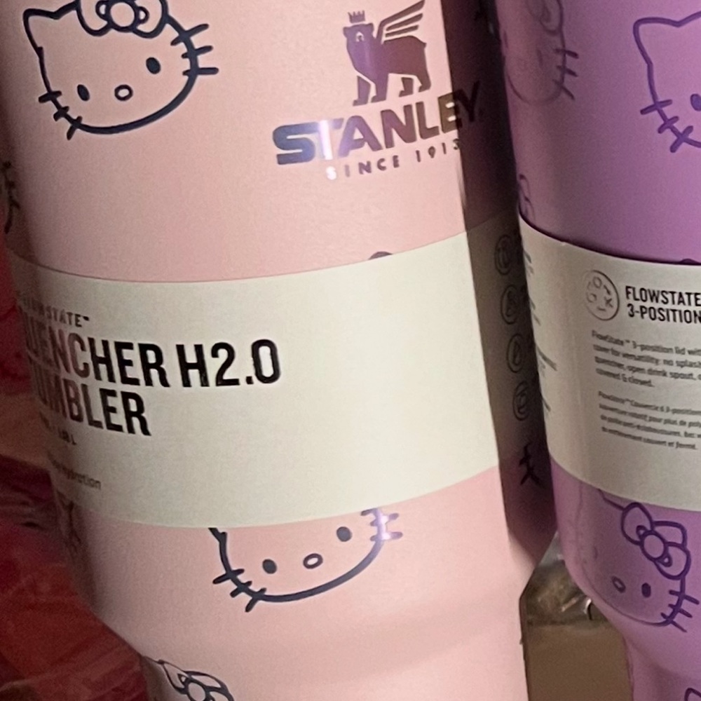 Stanley Hello Kitty Pink Water Tumbler